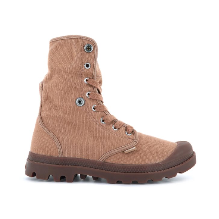 Bottes Palladium Baggy Homme Marron | FR RNU927J